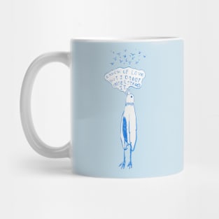 I know of love but I don't understand it Mug